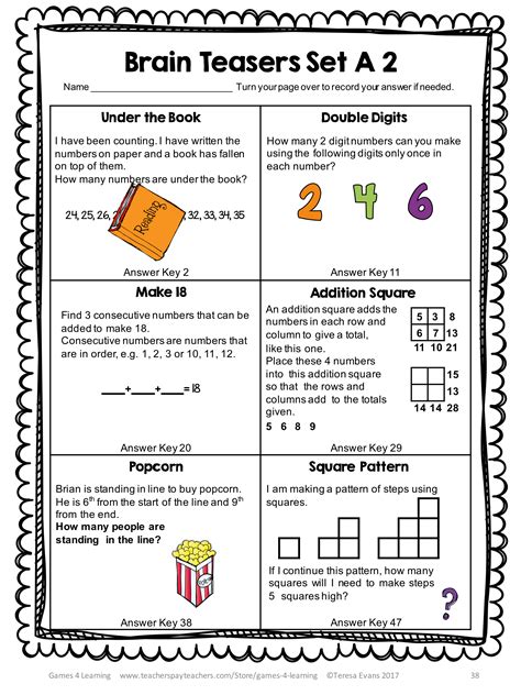 brain games for kids|BRAIN TEASER GAMES .